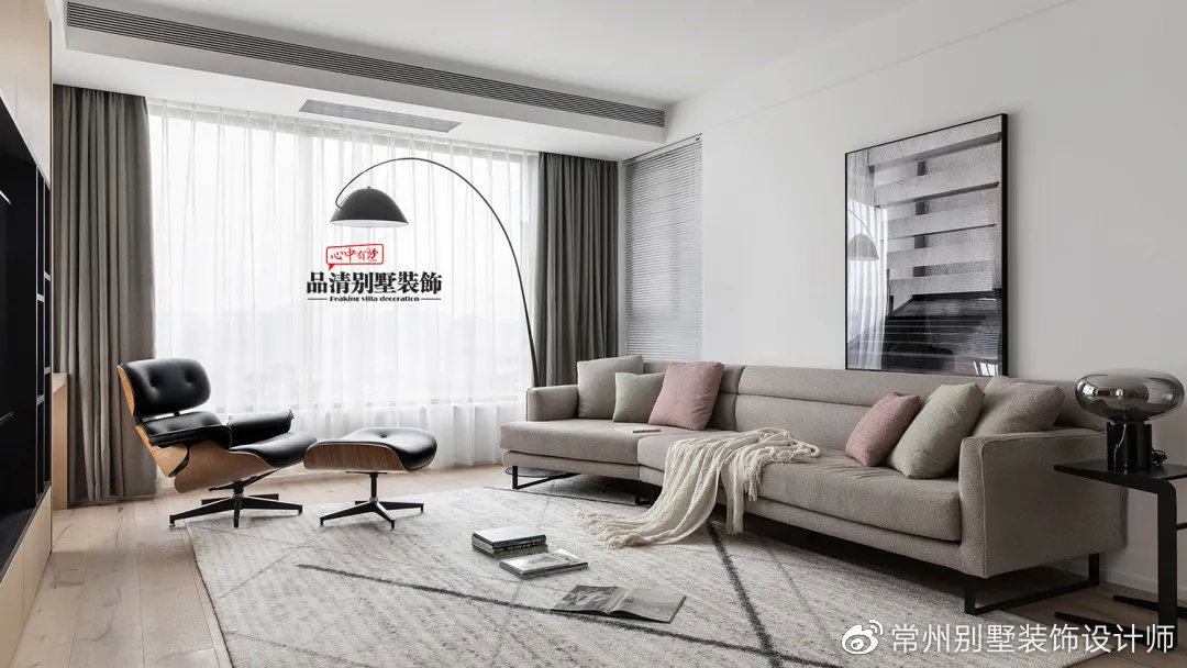 品清案例赏析｜意式极简风格别墅装修案例赏析