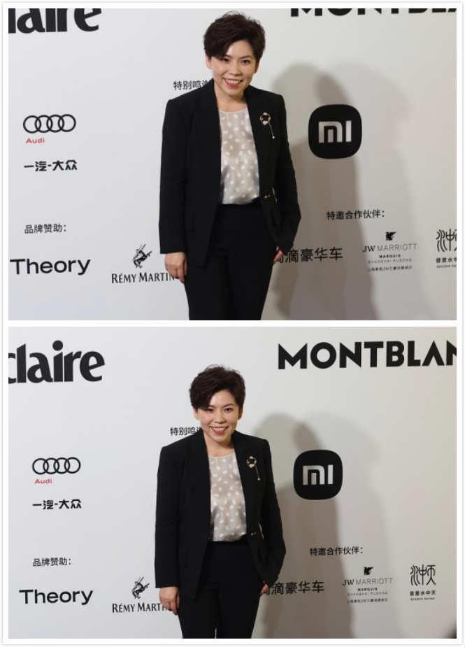 BiuVogue|\＂乒坛女皇\＂邓亚萍气质太高级，穿西装大方沉稳，真可靠