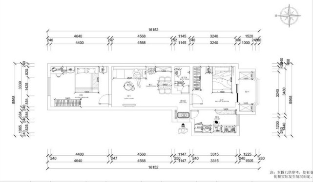 形式主义|55平简约现代风二居室，是你希望的那个宽敞明亮的房子吗