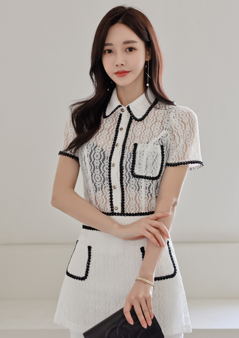 心壹文学|女神孙允珠的时尚搭配:文艺苦咖啡透明轻盈包臀衬裙