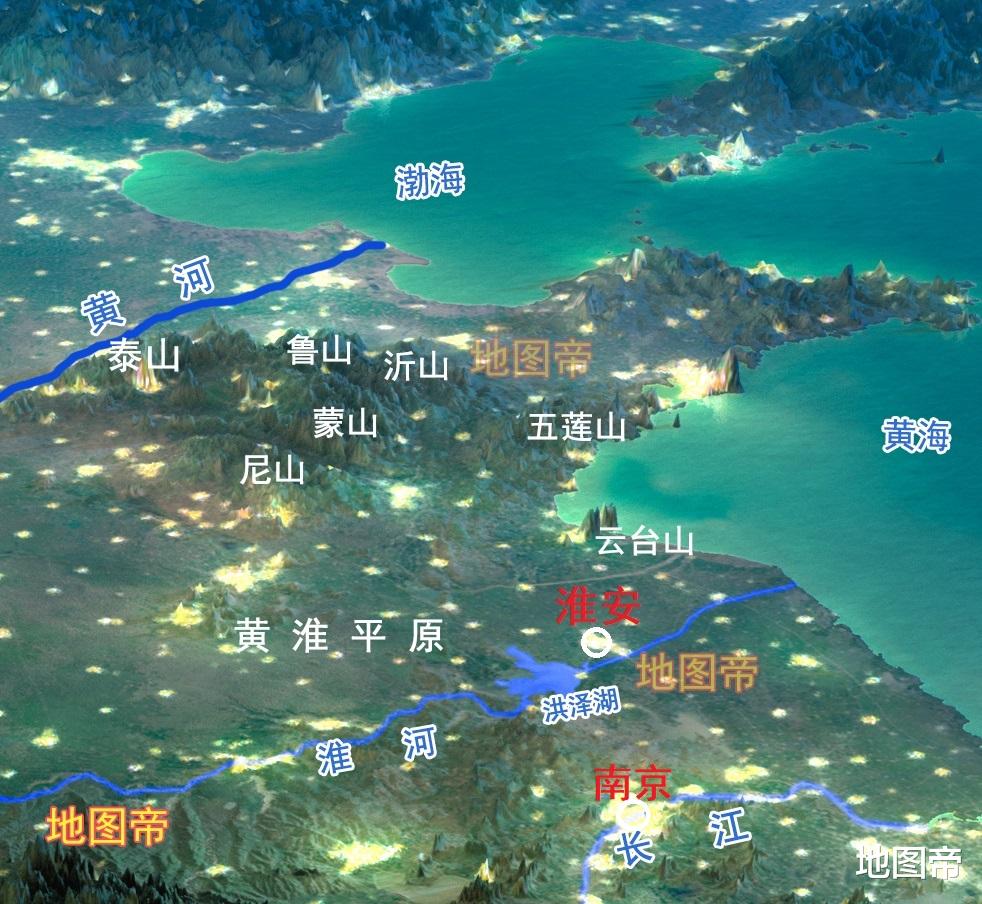 地图帝 为何守江必守淮，淮安对南京意味着什么？
