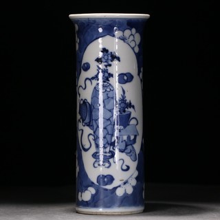 光绪|清,光绪年制青花小筒瓶