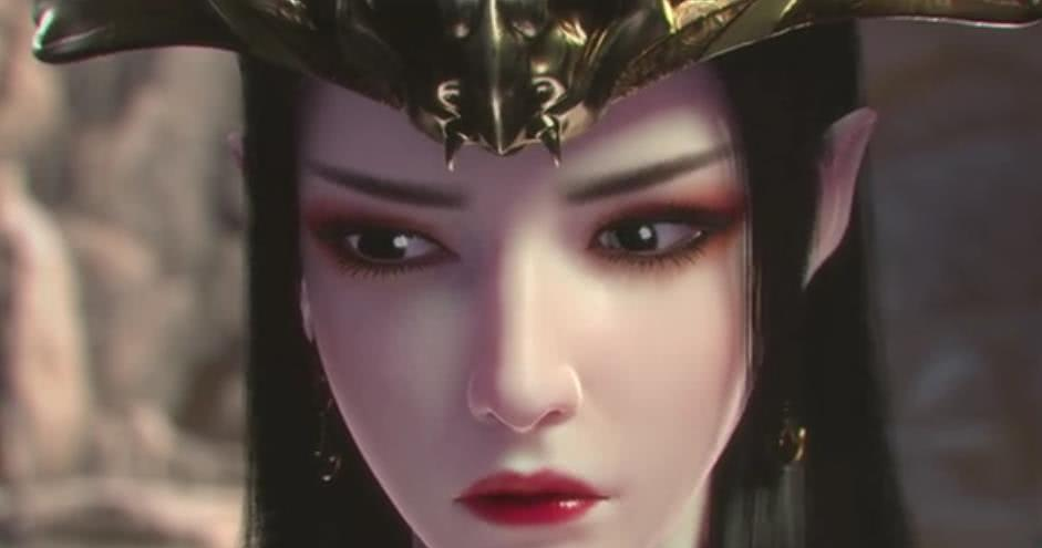 萧炎|斗破苍穹第三季：坠入爱河的美杜莎，萧炎一句话成为“乖乖女”？
