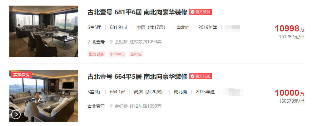 法拍房|“疯狂”的法拍房：9人抢购1套 古北壹号拍出26.4万/㎡的单价