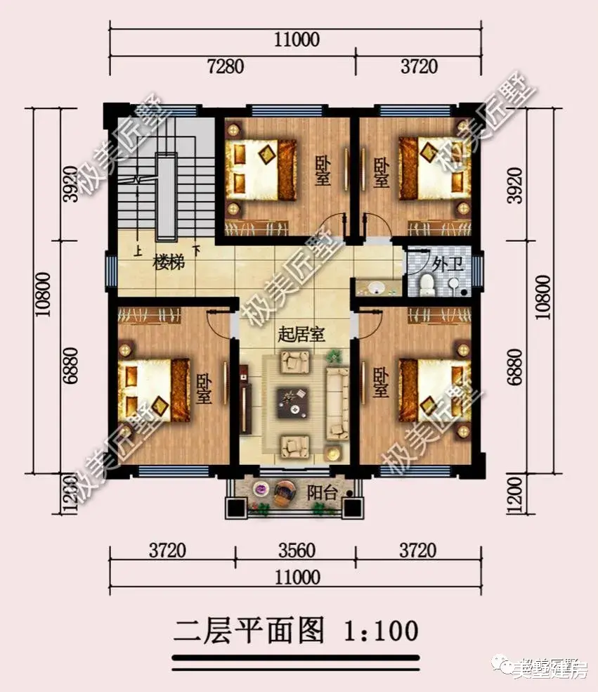 海曙|11×10.8米，时尚大气的简欧别墅，为你打造温馨的家！