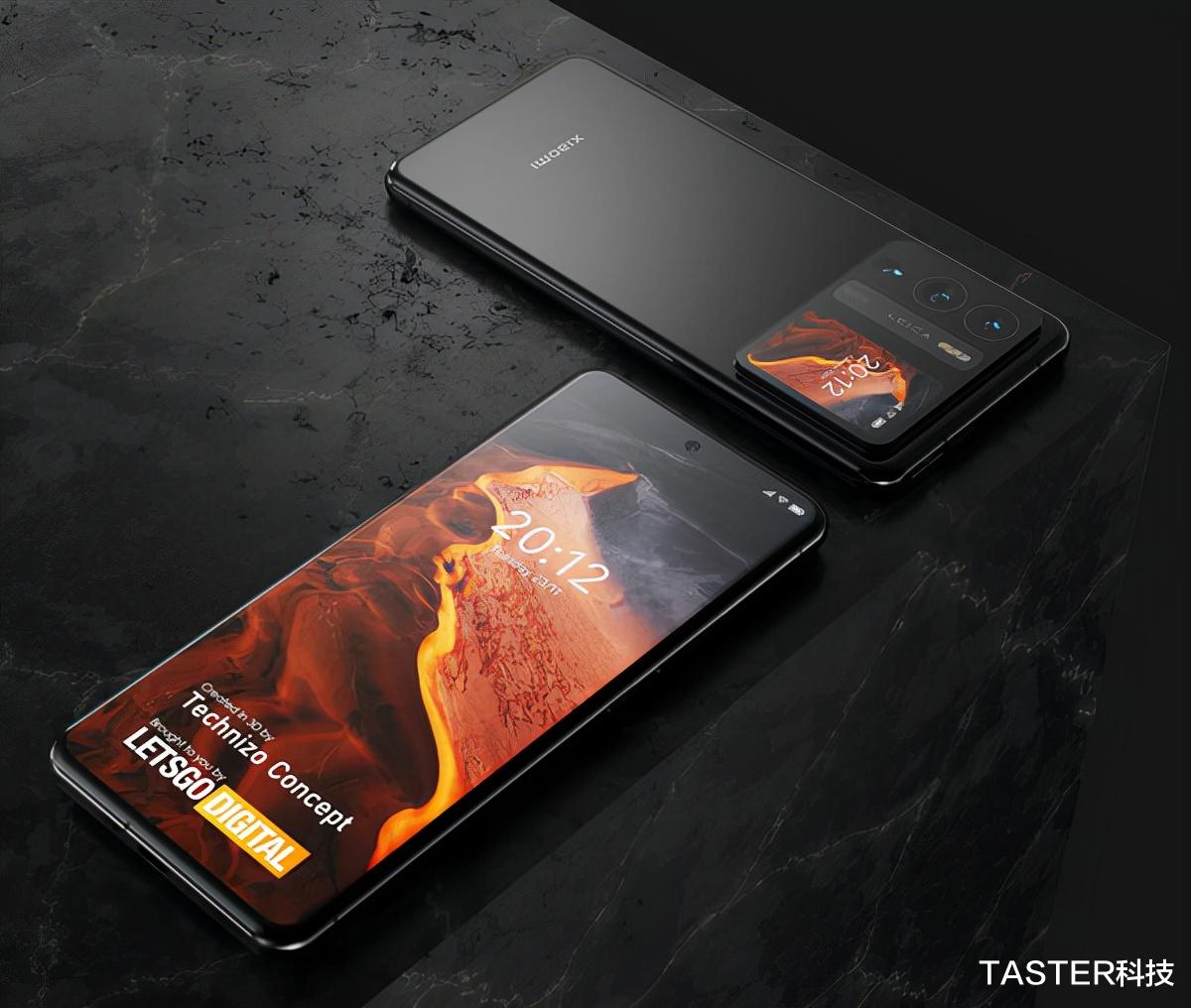 小米科技|雷军给力！小米12Ultra渲染图曝光：背部设计亮眼！但仍旧有遗憾