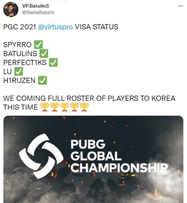 pcl|PGC2021宣传海报出炉，VP战队开始启程，PCL不能线下参赛成为遗憾