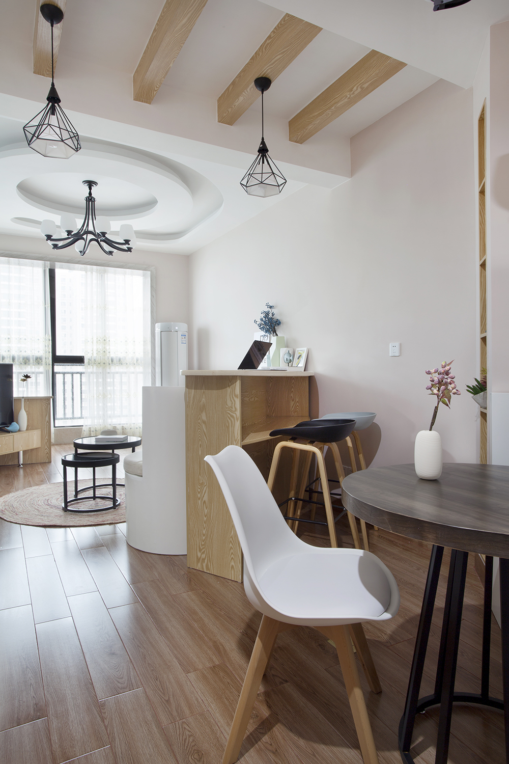 |60平方米的一居生活，用柔和的家装，打造田园色彩的小家