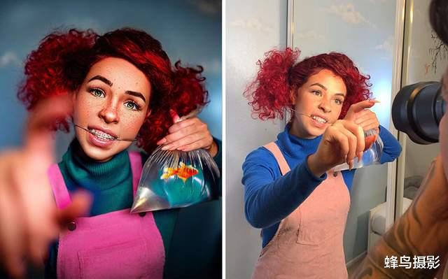 60张拍摄花絮的对比照，摄影师=魔术师？路边野草都拍得这么美