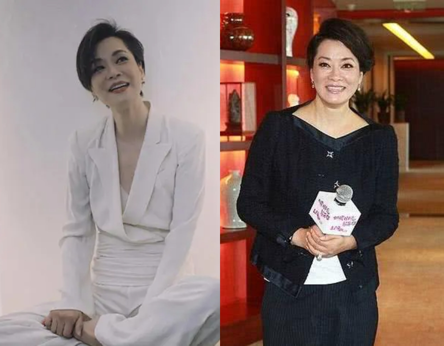 刘海 看了58岁毛阿敏的短发发型，终于明白了方脸型，为何适合短发了