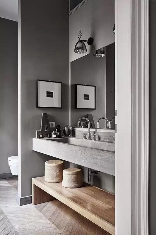 现在卫生间干湿分离设计不流行了，三分离卫生间更实用，更洁净