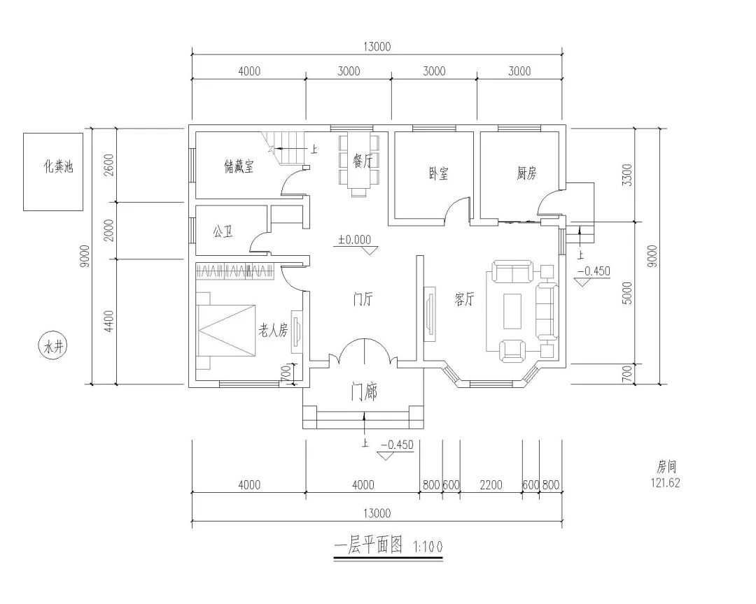 |三层欧式农村别墅，超大露台，占地120平，造价38W