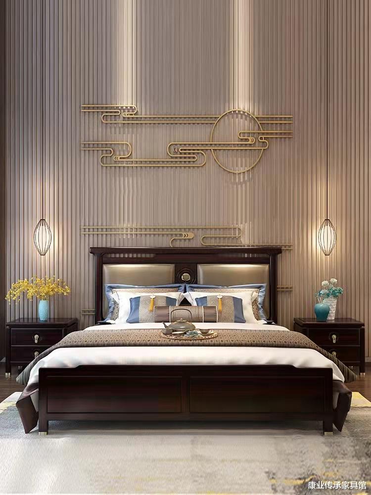 新中式卧室设计,在艺术的风情中定位生活