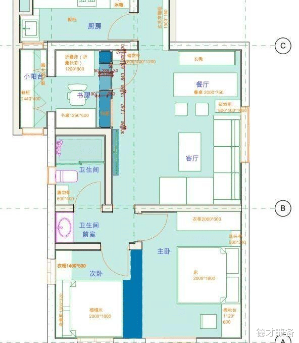 德才兼备|毕业夫妻独自设计新家，合理运用建筑面积，连装修师傅都赞不绝口