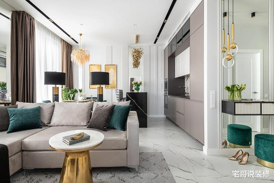 发现一个43岁姐姐的家，那叫一个轻奢大气，高级感十足，羡慕极了