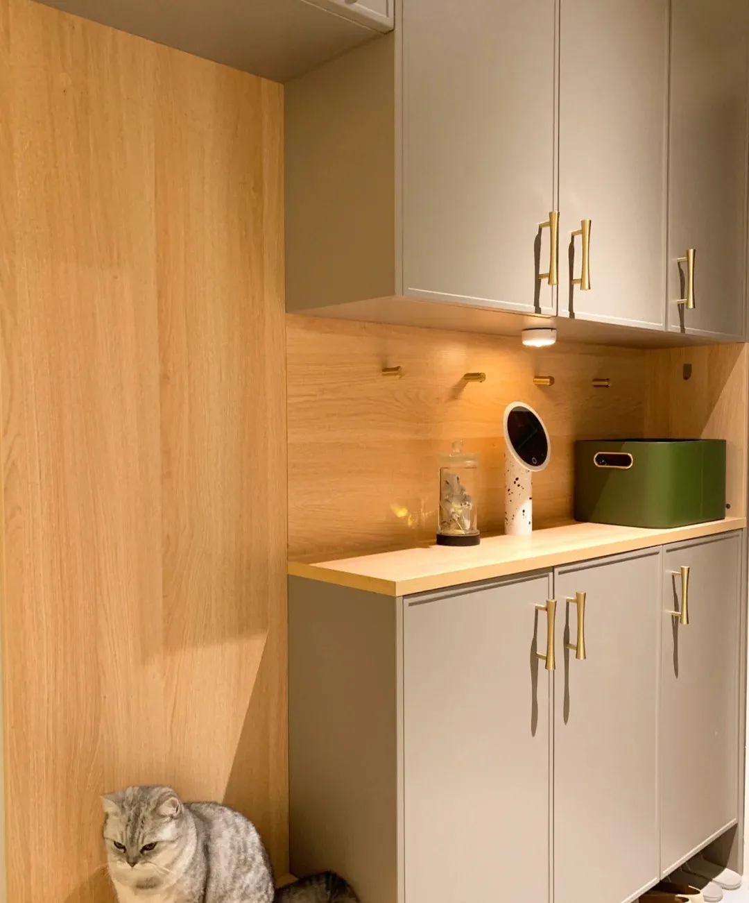 如果有条件,我要再买一套小户型,就学她家这样装,又美又有质感~