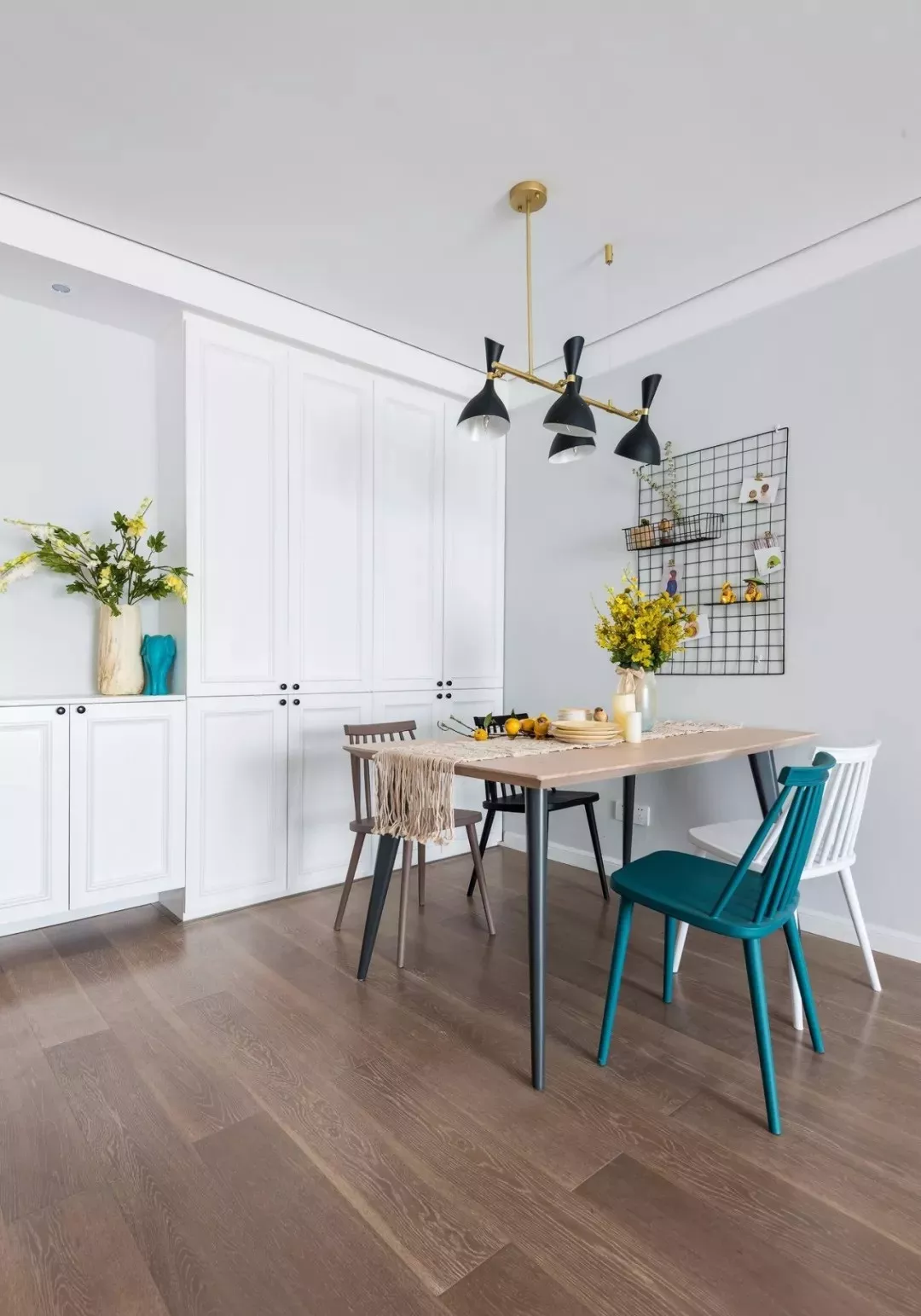 112㎡舒适北欧风格装修，小吧台颜值与实力并存！