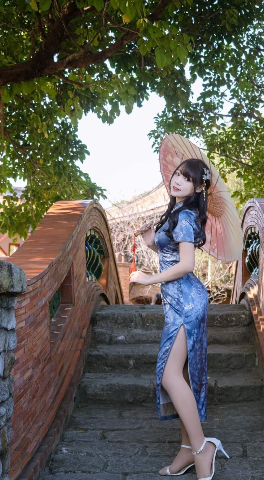 百里守刖|国潮风的掀起,旗袍也受到很多女生的喜爱,能够展示女性的魅力
