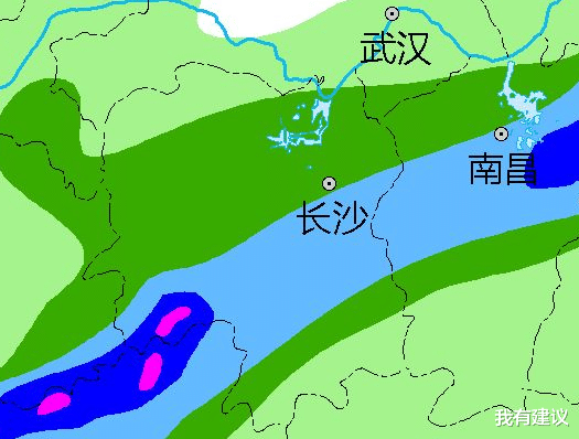 我有建议 湖南！下一场大面积“倾盆大雨”！暴雨大雨中雨将落在湖南下列区域