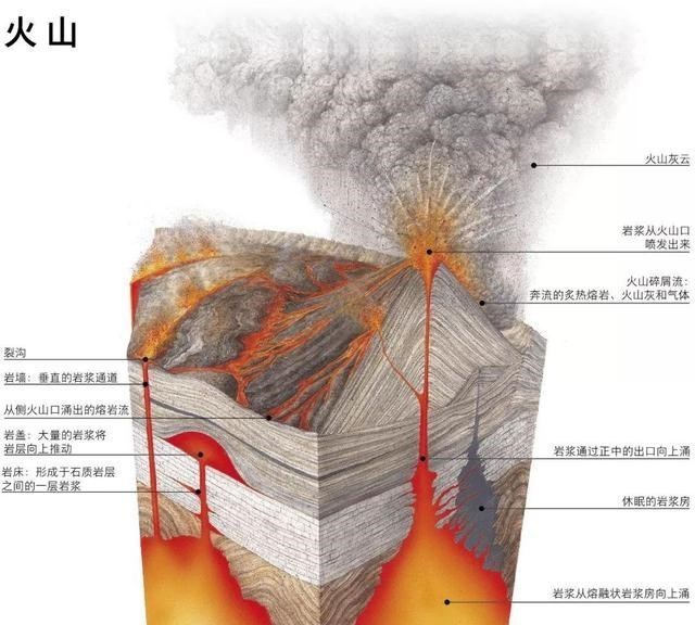 火山 火山爆发时，岩浆流入大海中，会是一番怎样的壮观“景象”呢？