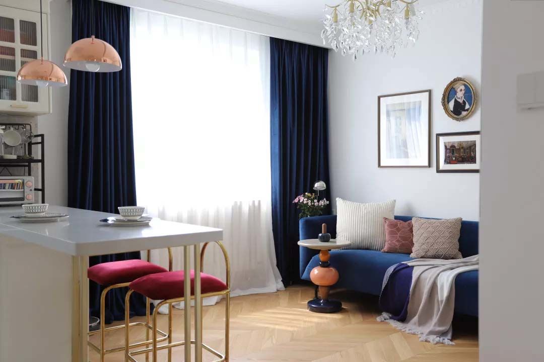 浪漫的法式装修,单身人士的首选风格,小户型也能独具风情