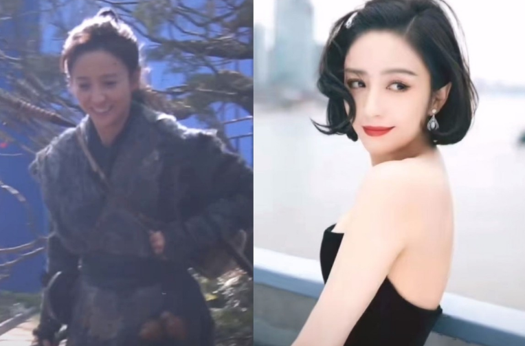 肖战|38岁佟丽娅游乐场被偷拍！穿短裙双腿细如竹竿，与异性热聊心情好