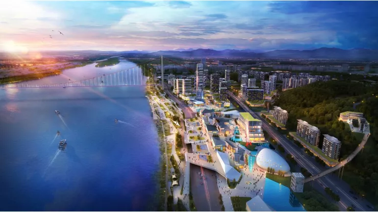 纪晓岚财经 伍家岗长江大桥合龙，这里将是下一个收割流量的桥头堡