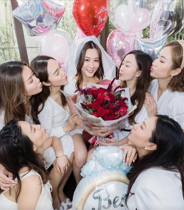 余香凝|陈诗欣姐妹团晒美腿化身娇美可人儿,余香凝:将会是最美的新娘子