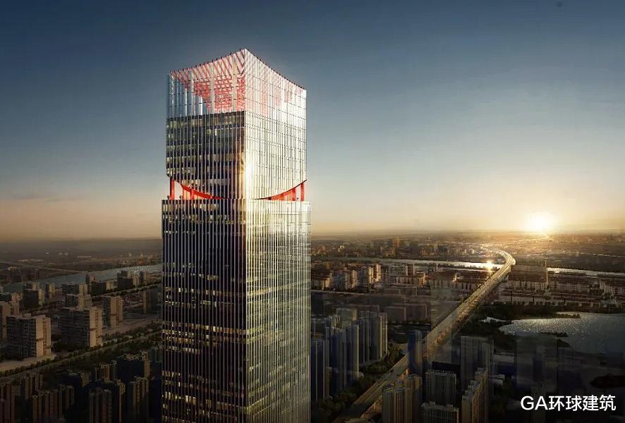 小贤看的体育 江西第一高楼——万达赣州之星，传统与当代并置