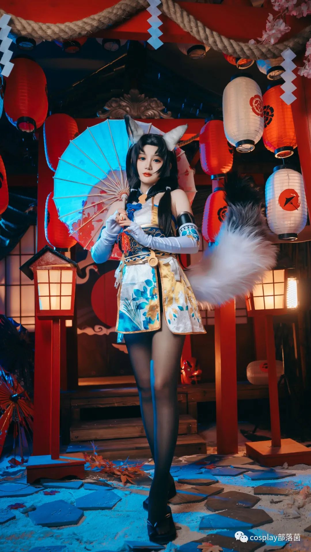 |cos：永劫无间胡桃cos正片@知更鸟