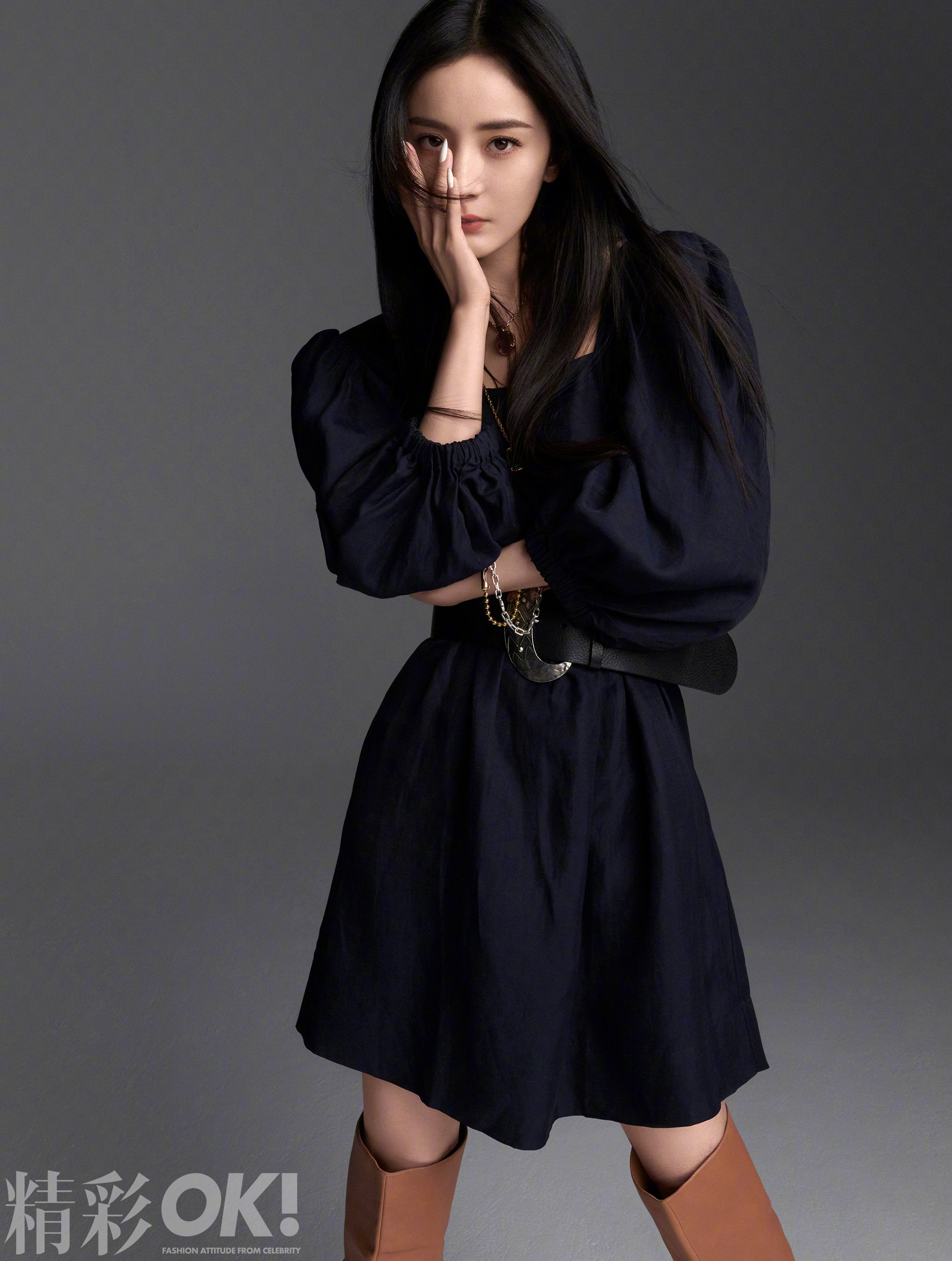 明星穿搭85小花杨幂的穿搭日常大幂幂的束腰小技巧你get到了么