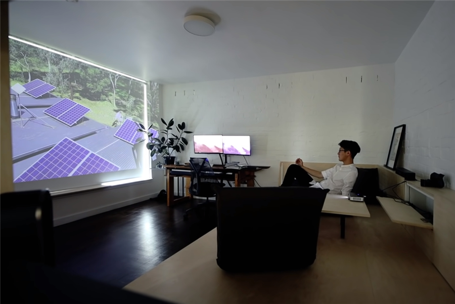 |男生独居28㎡迷你公寓，空间虽然不大，但颜值和功能真没得挑