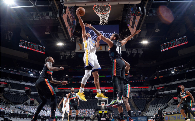 斯蒂芬·庫里|三大首發(fā)挖坑，庫里一個人填！萌神32+4+2，勇士大勝馬刺終結(jié)連敗