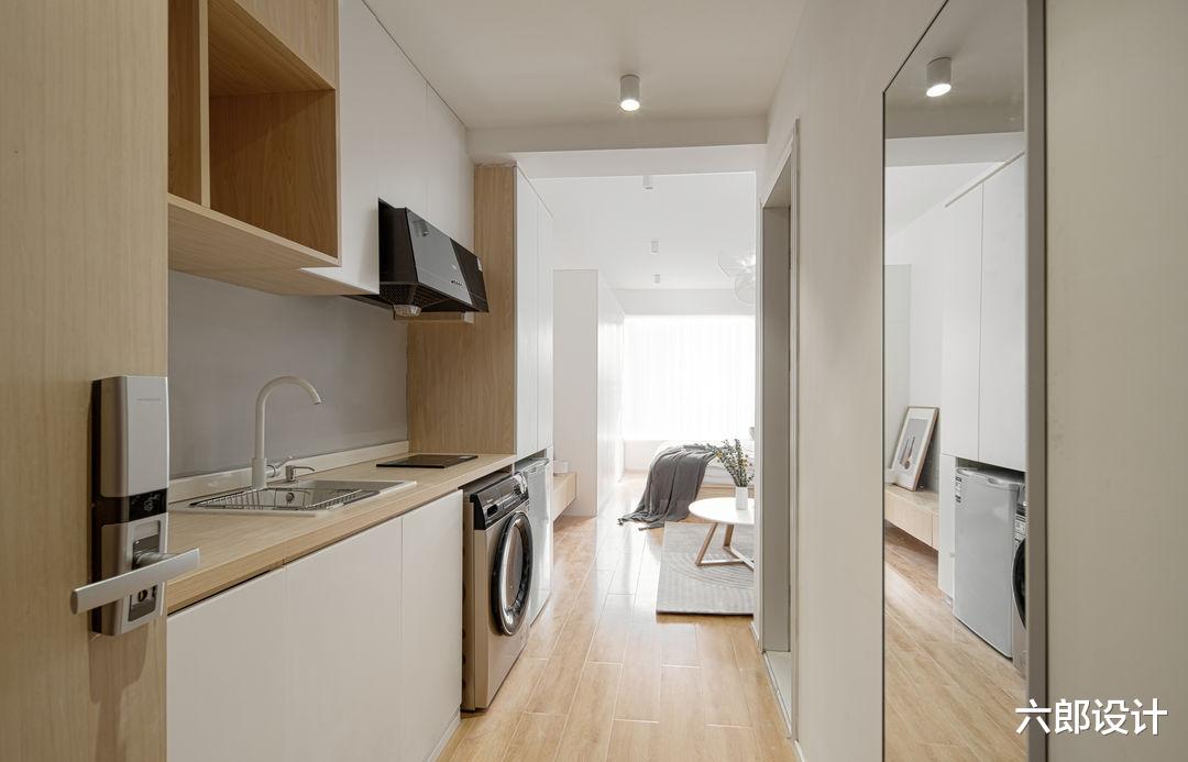 女孩|女孩买下36平公寓,现代风装修温馨舒适,开放式衣帽间真爽,羡慕!