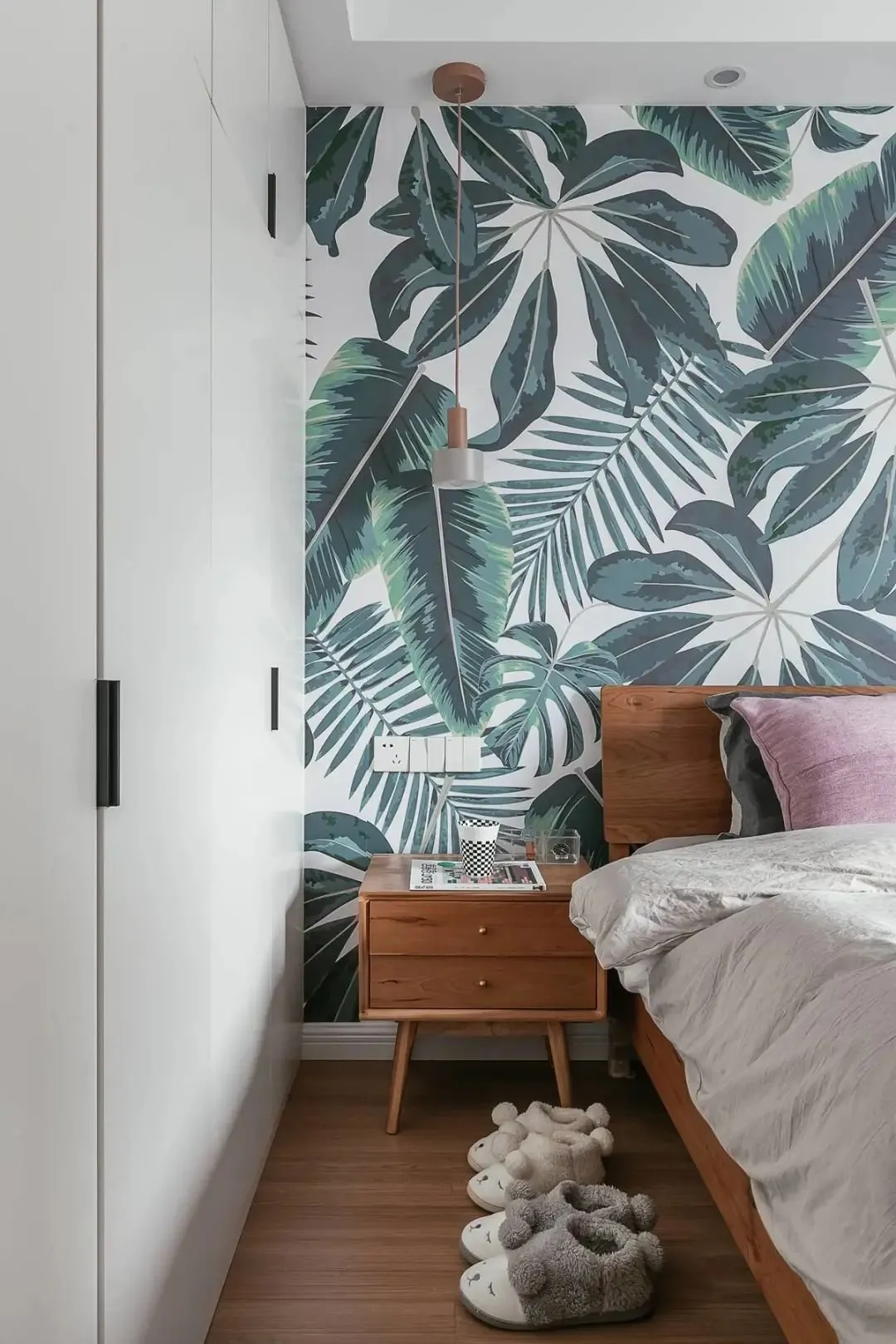 装修设计精选|90㎡北欧风的家，软装配色超赞，完工温馨舒适！