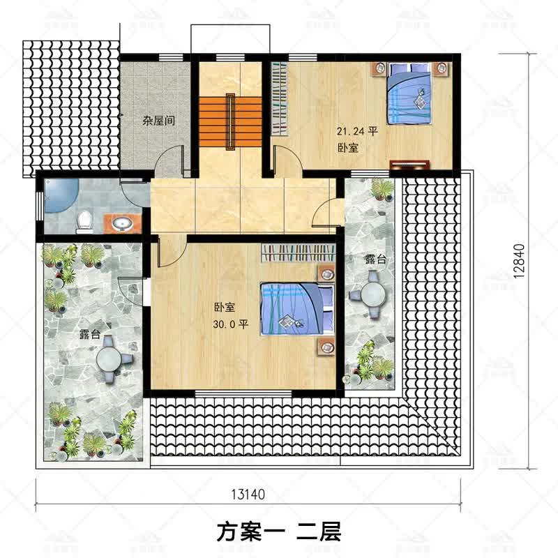 别墅|养老最佳选择，2套一层半别墅，经典实用造价低