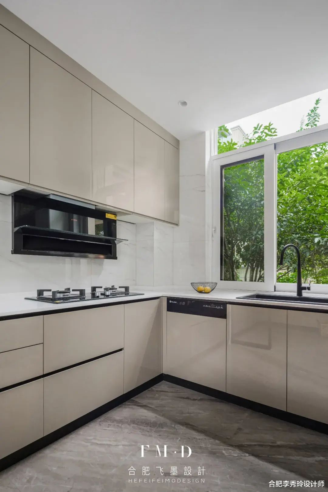 合肥李秀玲设计师|450㎡上下六层别墅，70万打造现代轻奢风，这是一个家的最高境界