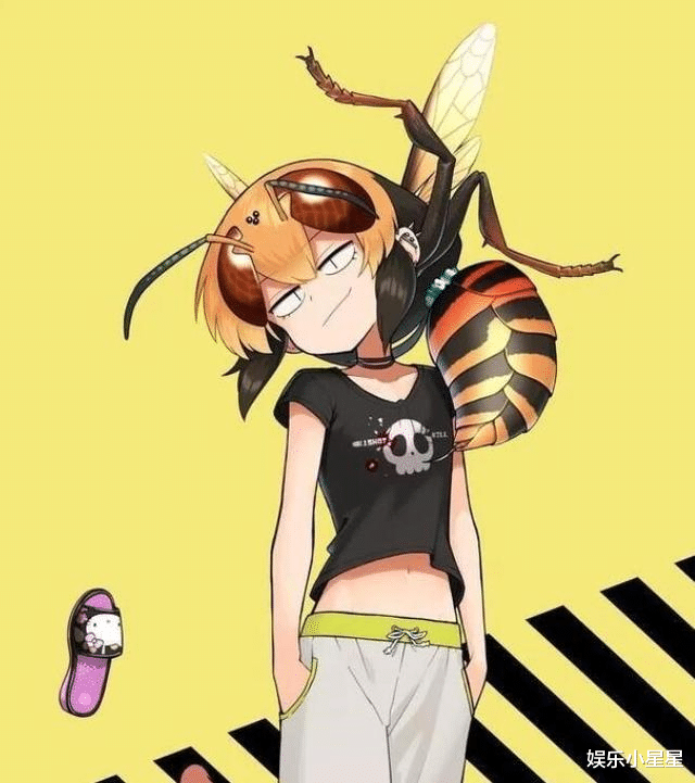 娱乐小星星|昆虫拟人化后：全员化身萌系美少女，这样的虫子你喜欢吗？