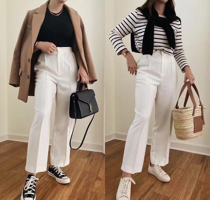 静静时尚达人 秋季必不可少的“长裤”搭配，既有风度又有温度，干练且知性