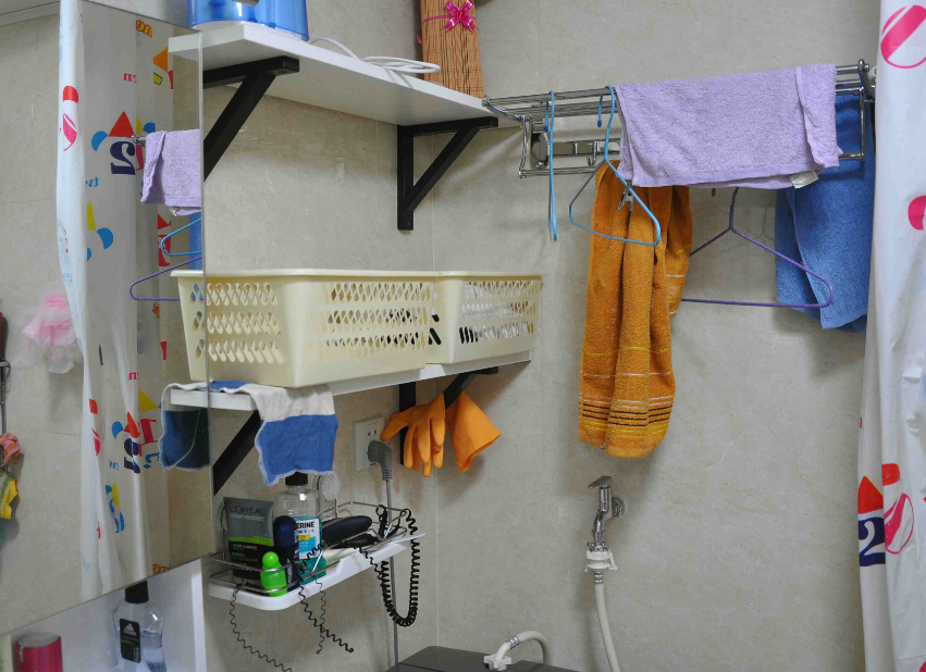 二柒山居|等我买了房，卫生间要学她家这样装，设计得有才，干净整洁又实用！