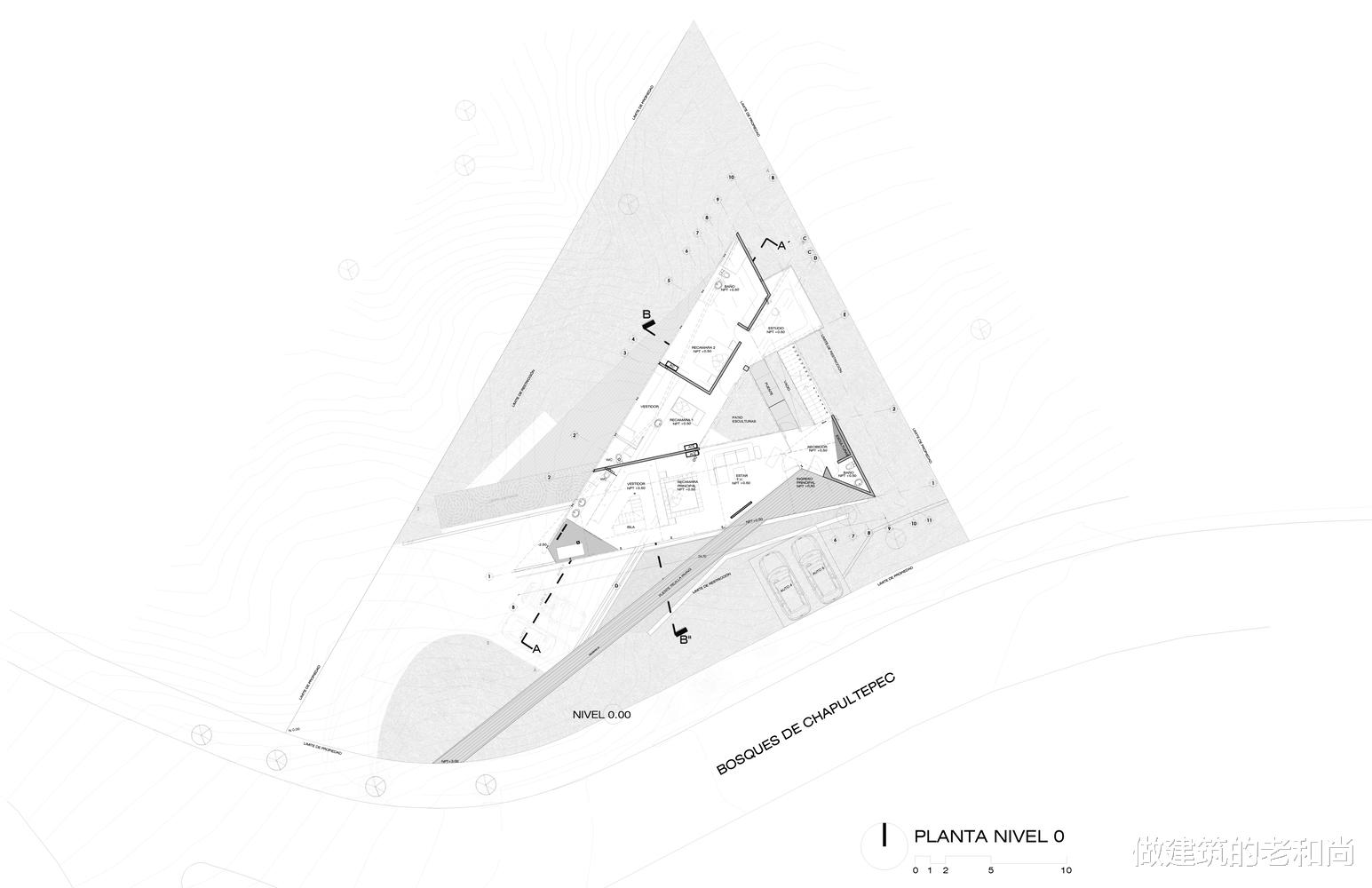 兼顾隐私和采光的住宅：半透明外墙与室外休闲平台搭配相得益彰