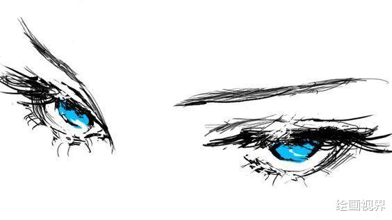 acgn漫评|动漫人物眼睛怎么画？老师们都是这样画的，原来画法其实很简单