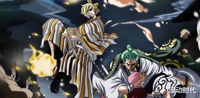 大刀鲛肌|海贼王1022话：山治一人战双灾，本是一帅千年！却被一句话破功？