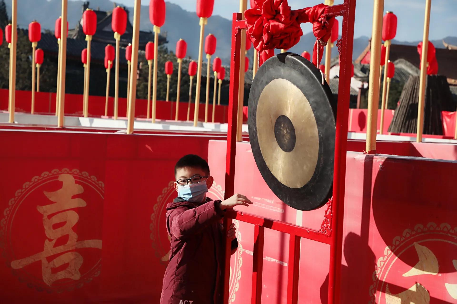 婀娜多姿拉拉 正月初五在赵公明文化景区体验传统民俗,乐享地道中国年