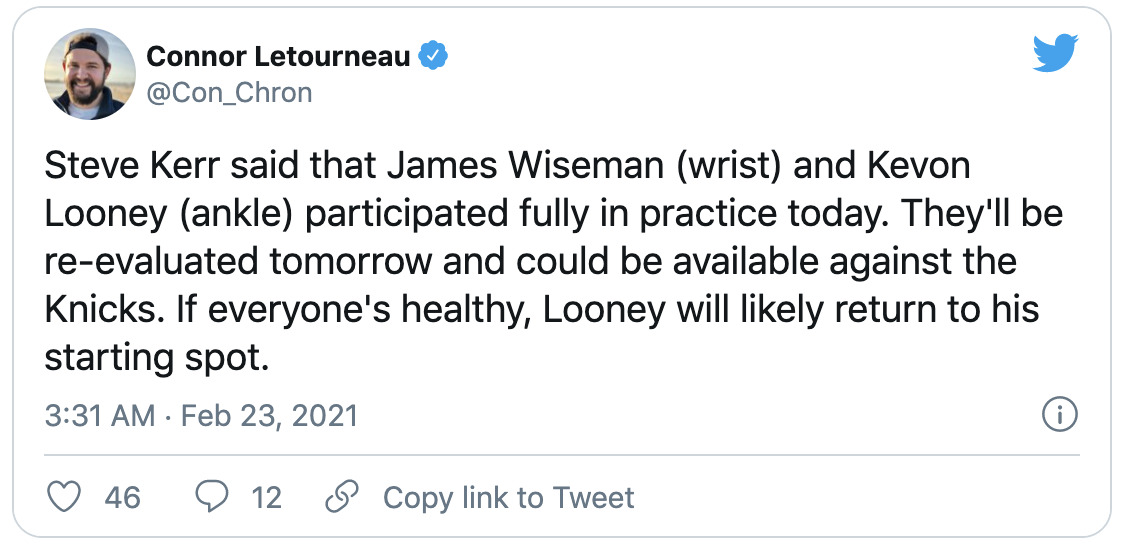 勇士队|勇士消息更新：格林认错还提16年总决，库里+2新星有望复出？