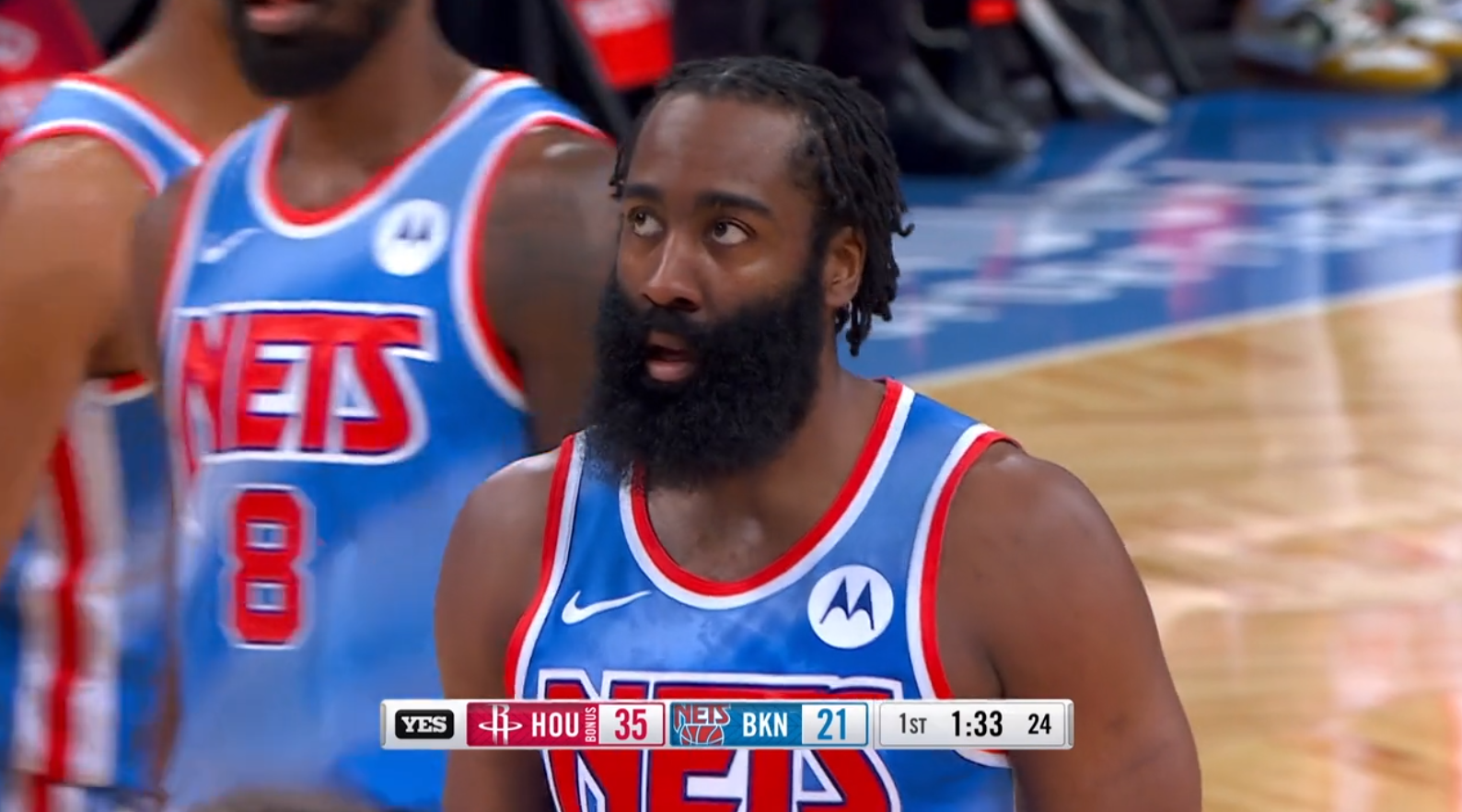 詹姆斯·哈登|18分大逆转！哈登伤退，欧文接管比赛，格里芬秀补扣，三分更绝情！