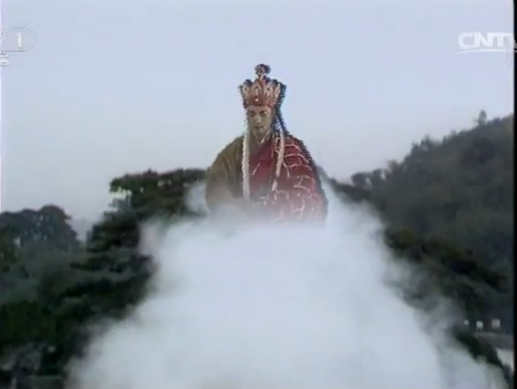 西游记|杨洁《西游记》第15集错误频出，衣服还是钟？两个唐僧撞车