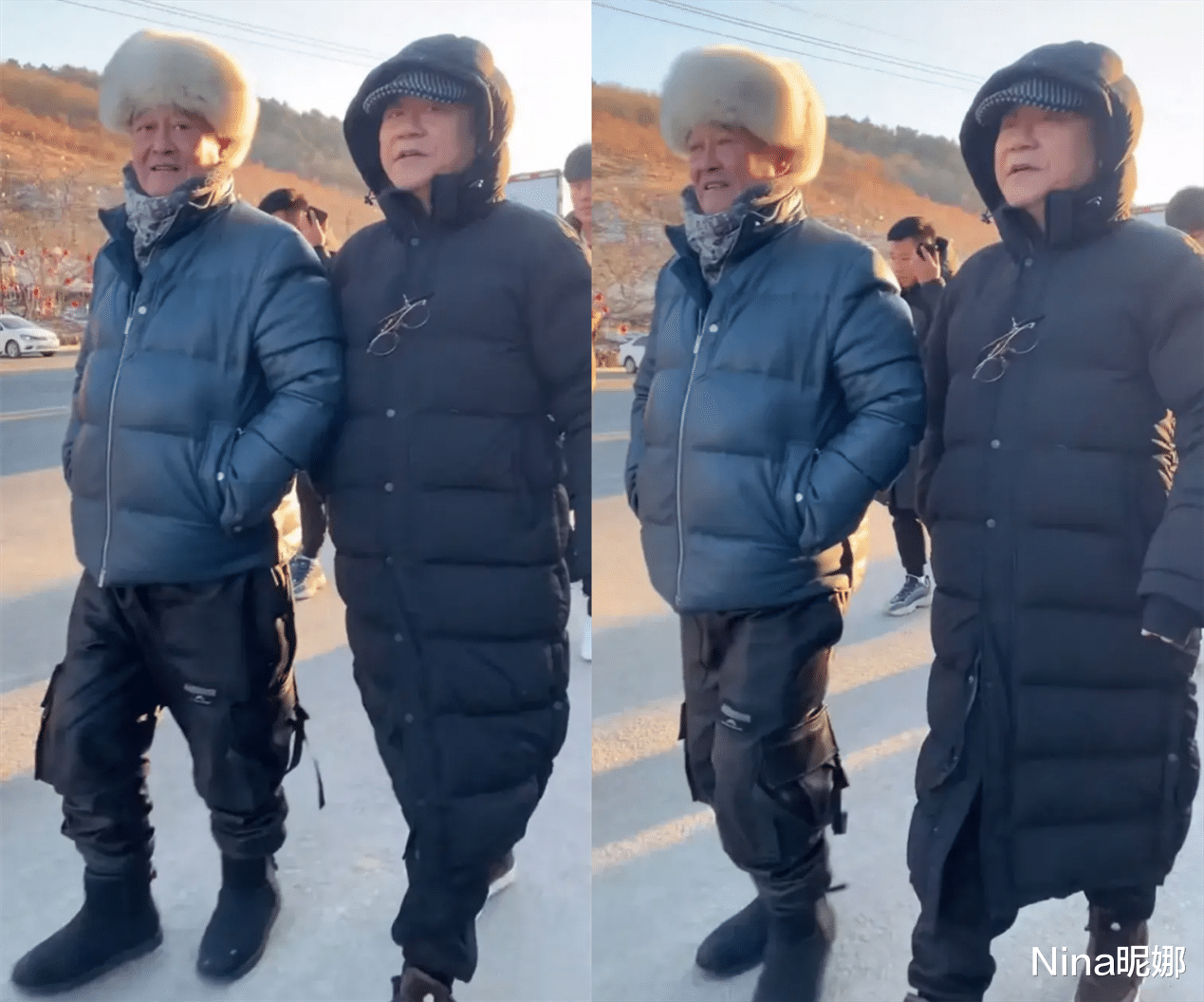 赵丽颖|63岁赵本山携陈宝国买房真高调，戴红帽穿1万鞋，众人伺候真气派