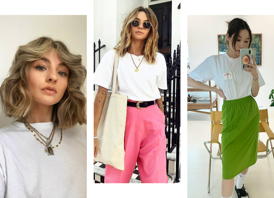 大野视家|无论什么场合季节，白T都可以给您各式各样造型带来无限时髦穿法