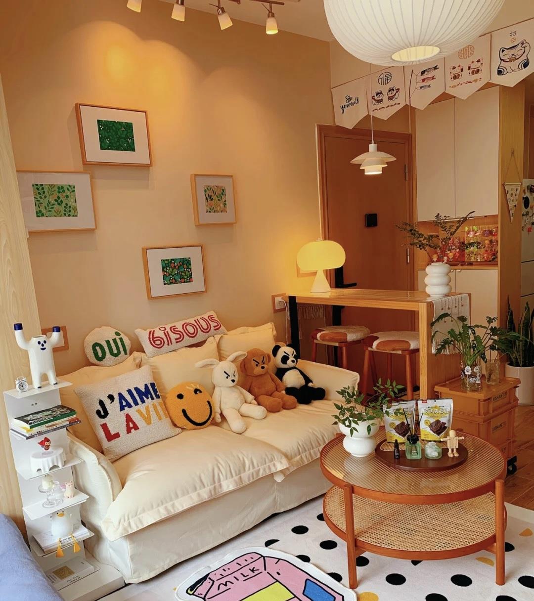 90后男孩晒30㎡单身小宅,“宝藏式”装修而走红,圈粉无数